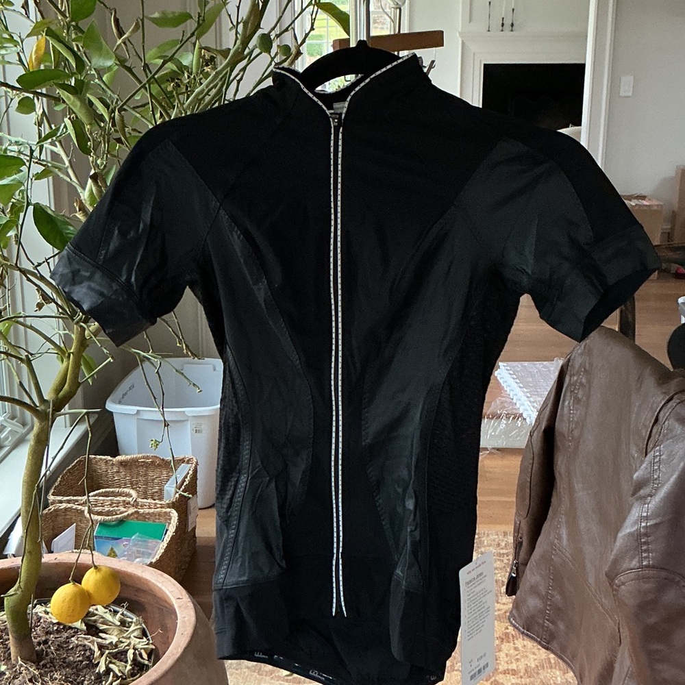 lululemon athletica Black Jersey Top